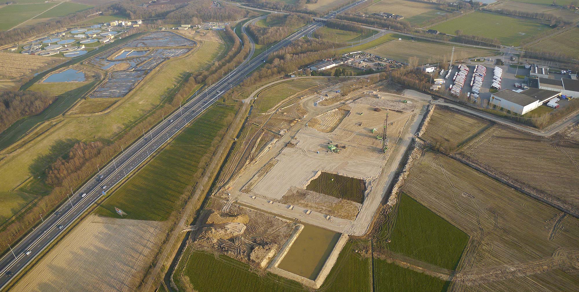 luchtfoto Laarakker Cuijk